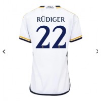Real Madrid Antonio Rudiger #22 Kotipaita Naiset 2023-24 Lyhythihainen
